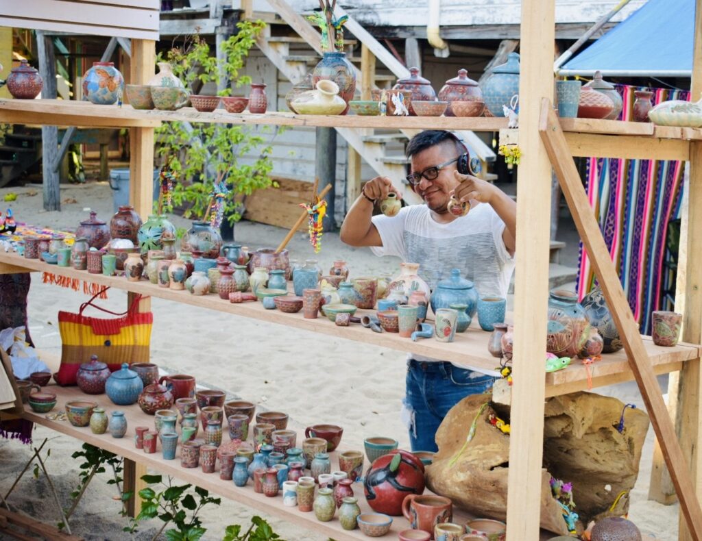 Placencia’s Sidewalk Art Festival