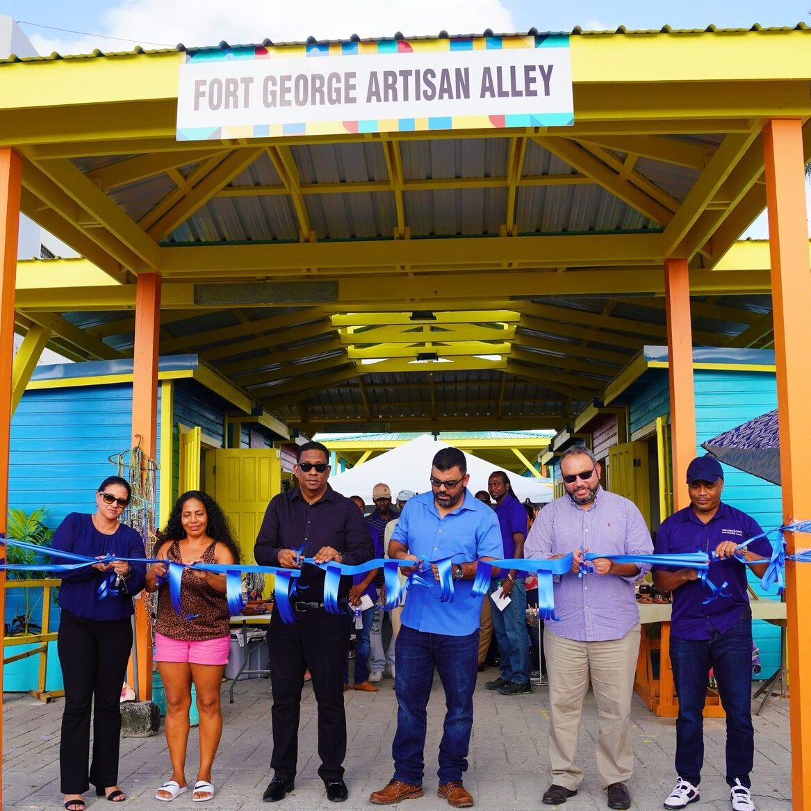 BTIA Attends Fort George Artisan Alley Inauguration Ceremony